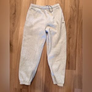 Aritzia TNA Light Gray Sweatpants - Soft Fleece Joggers